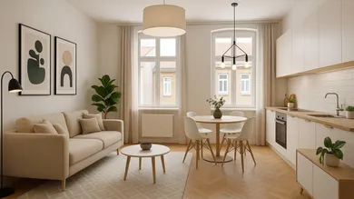 Квартира с 2 комнатами в Оттакринг, Австрия № 172466