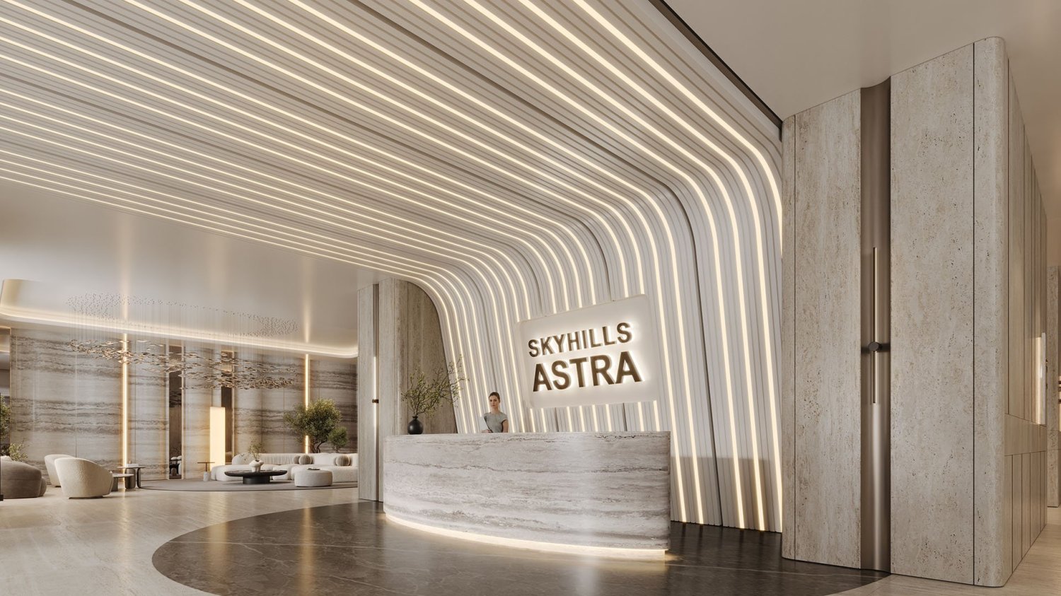 Dúplex de 3 dormitorios en SkyHills Astra, Al Barsha, UAE No. 64270