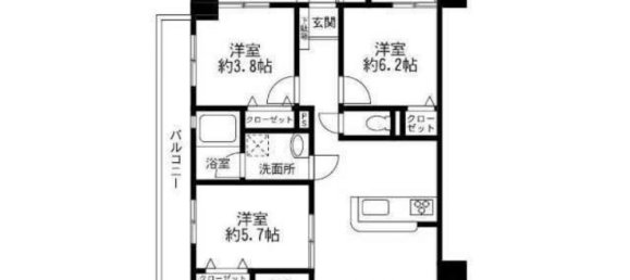 4 bedrooms Apartment in Fukuoka, Japan No. 2961 2