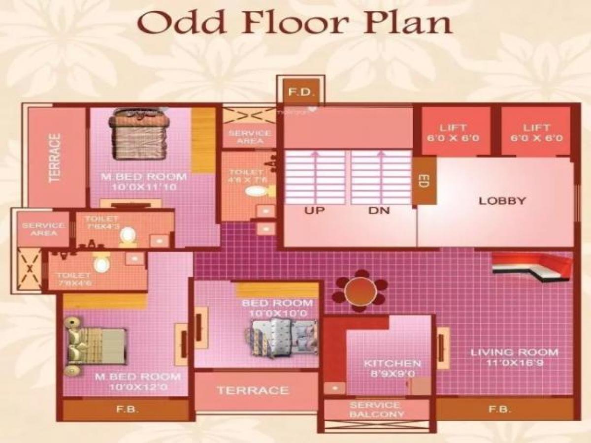 3 bedrooms House in Mumbai, India No. 57619