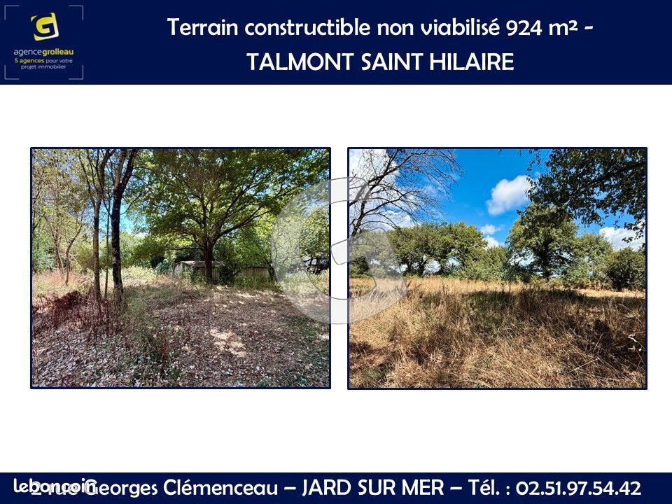Земельный участок 924м² в Тальмон-Сен-Илер, Франция № 337685