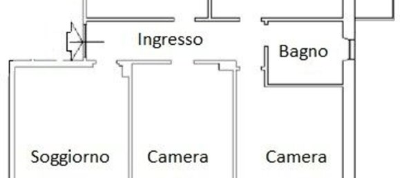 3 rooms Apartment in Genoa, Italy No. 67182 25