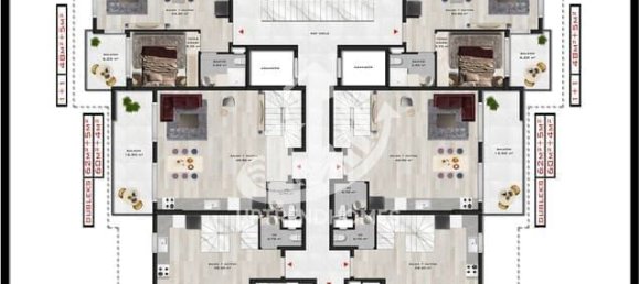 Apartment 1+1 in Kargicak, Turkey No. 5525 17