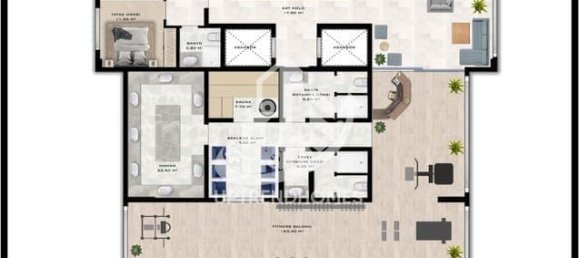 Apartment 1+1 in Kargicak, Turkey No. 5525 14