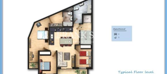 Penthouse T1 em Fgura, Malta N.º 2074 4