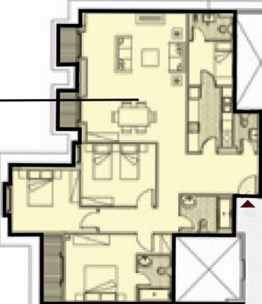 3 bedrooms Condo in El Alamein, Egypt No. 252