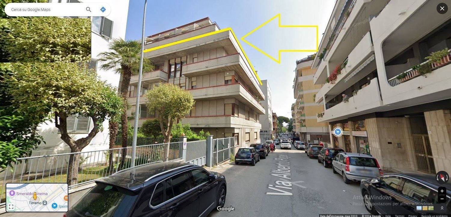 Квартира с 4 комнатами в Терамо, Италия № 154130