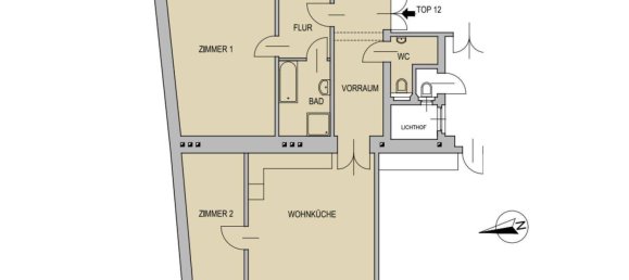 Apartamento de 3 habitaciónes en Josefstadt, Austria No. 108134 16