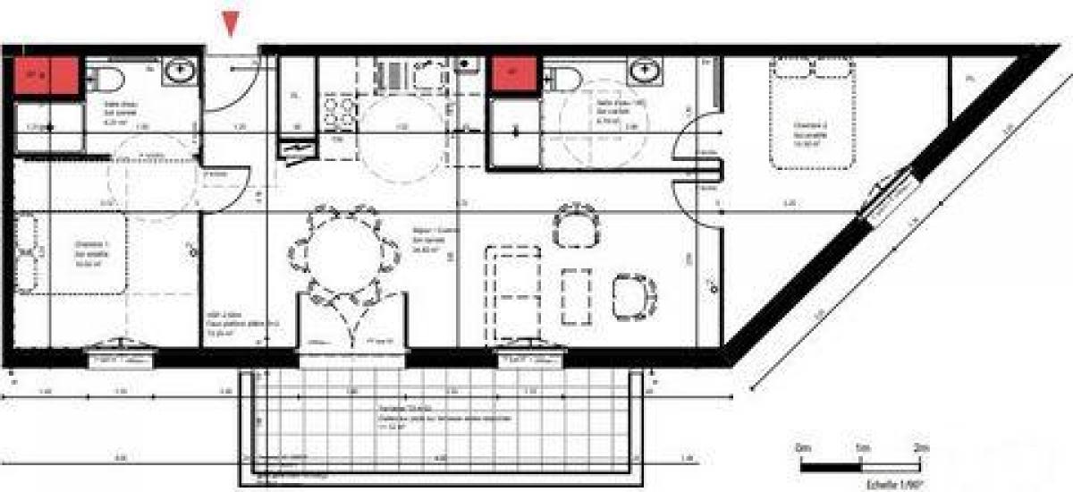 Apartamento com 2 quartos em condomínio em Anglet, France N.º 2407