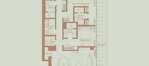 Studio in Dubai, UAE No. 121352 8