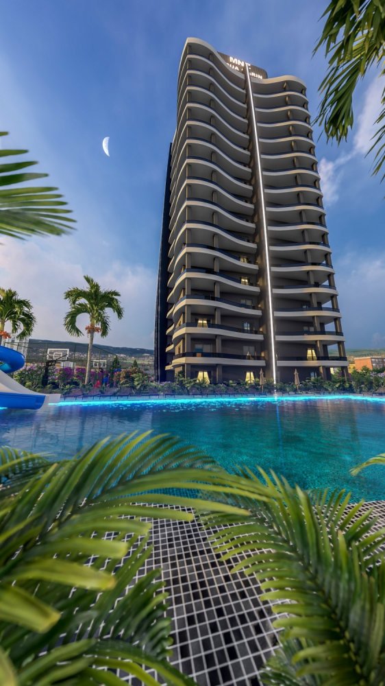 Apartment 1+1 in Mersin, Turkey No. 19612