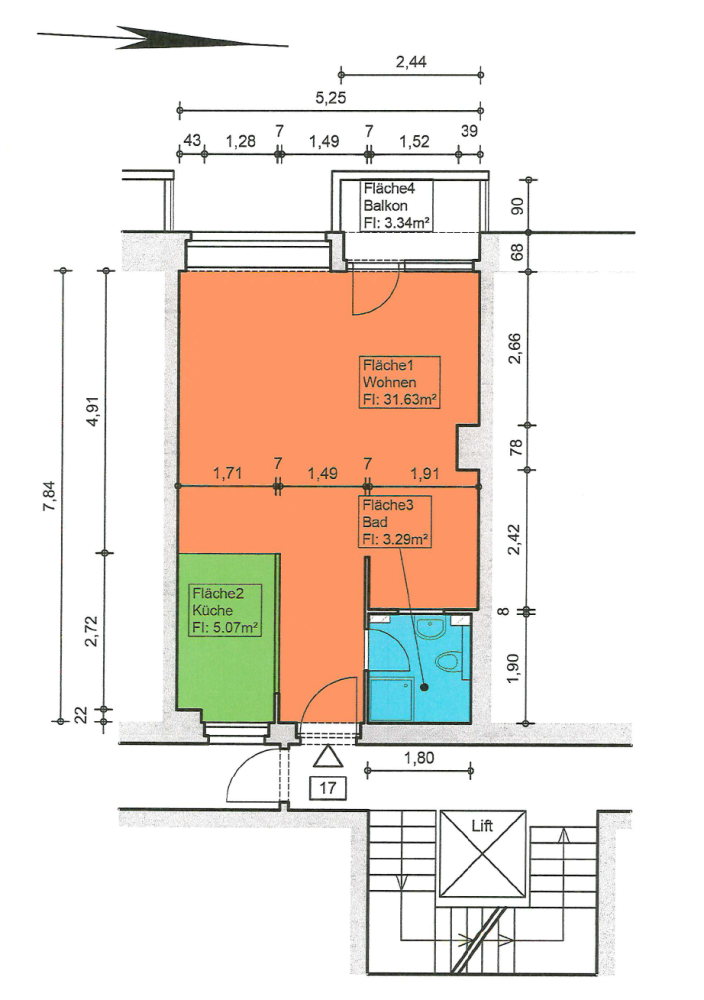 1 Schlafzimmer Wohnung in Schmargendorf, Germany, Nr. 317440