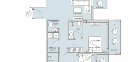 Studio in Jumeirah Village Circle, UAE, Nr. 121675 7