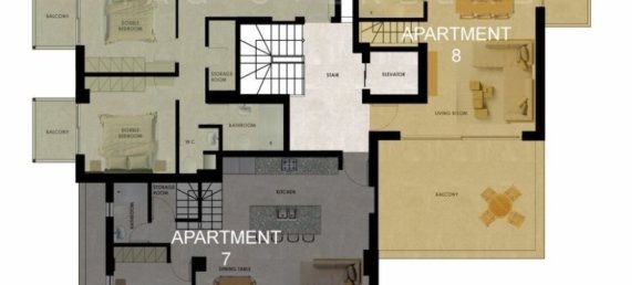 2 Schlafzimmer Wohnung in Chania, Greece, Nr. 372 8
