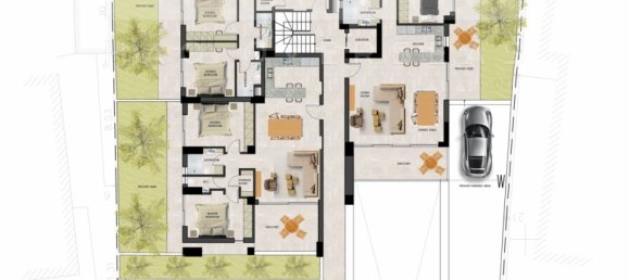 Квартира с 2 спальнями в Ханья, Греция № 372 12