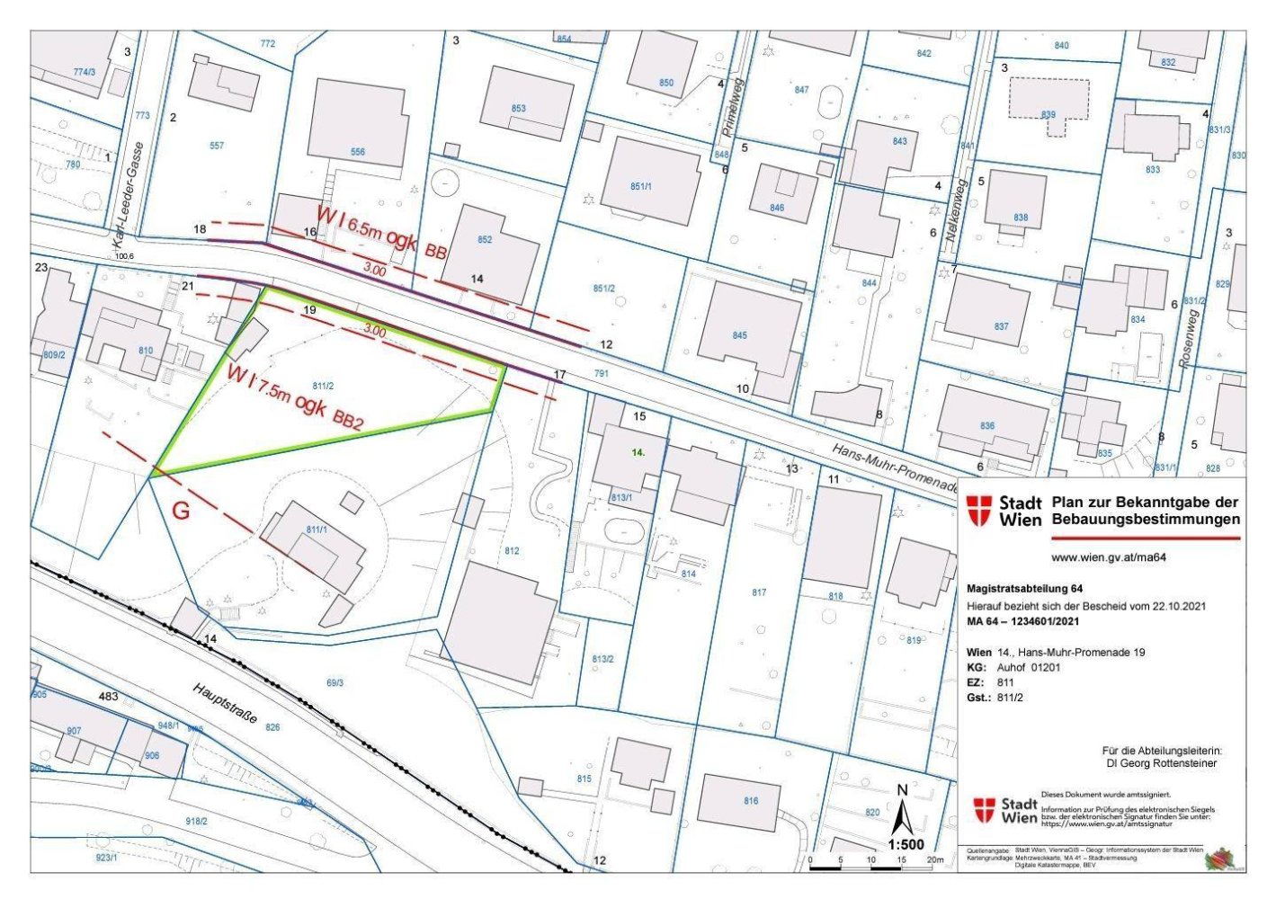 960m² Land in Penzing, Austria No. 162404