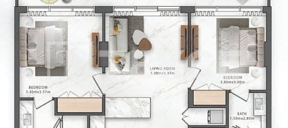 1 Schlafzimmer Wohnung in Ras Al Khaimah, UAE, Nr. 53149 25