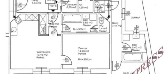 3-Zimmer Wohnung in Baden, Austria, Nr. 242227 4