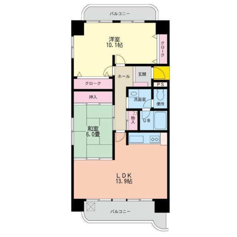 2 bedrooms Apartment in Oita, Japan No. 2646