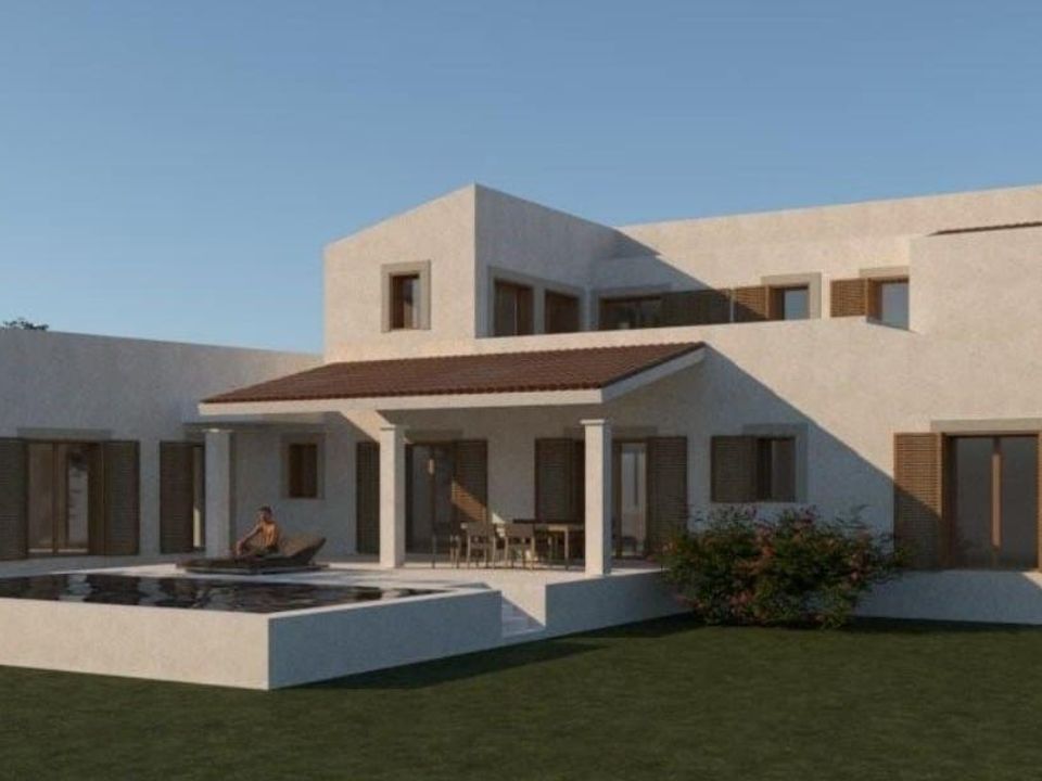 Земельный участок с 4 спальнями в Биниссалем, Испания № 277014