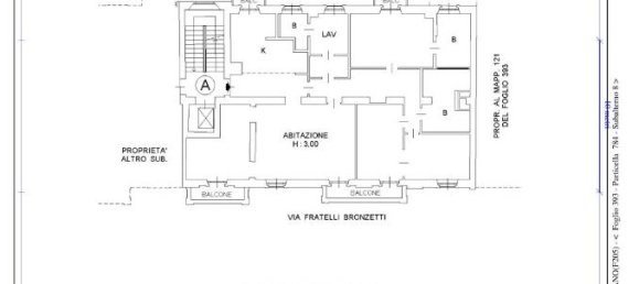 6-salle Appartement à Milan, Italy No. 247930 12