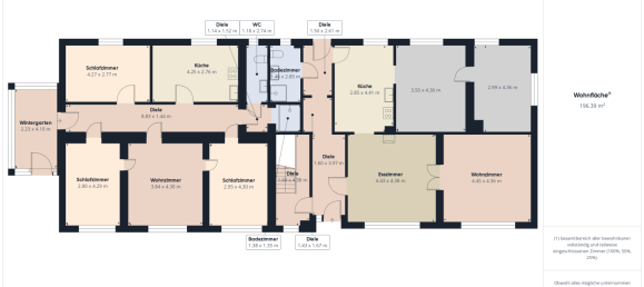Дом с 9 комнатами в Людвигслуст-Пархим, Германия № 205834 22