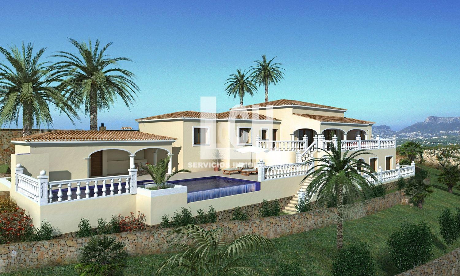 Вилла с 5 спальнями в Бенитачель, Испания № 93483