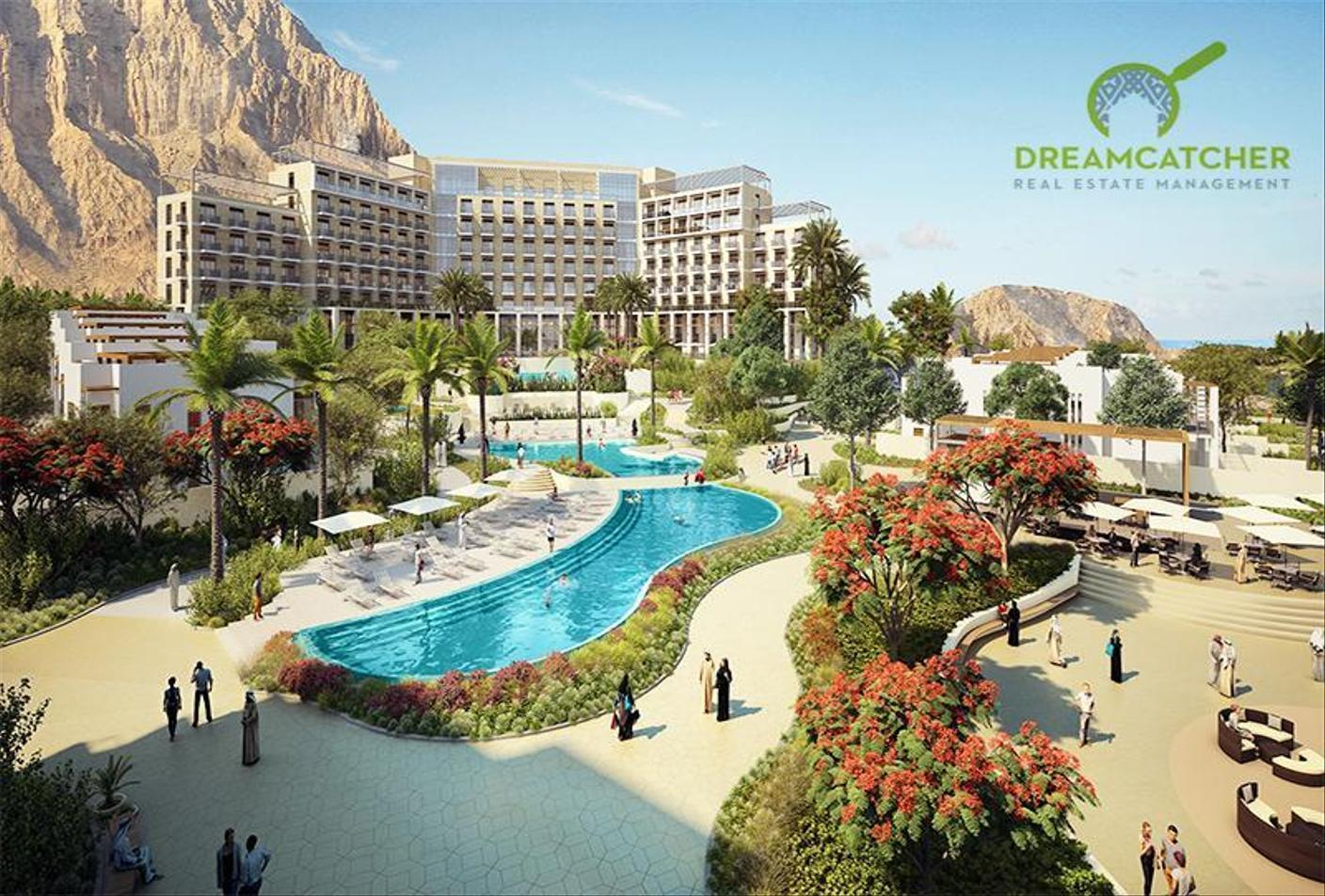 Квартира с 2 спальнями в Sharm, ОАЭ № 34888