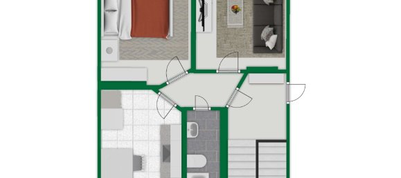 2 rooms Apartment in Cologne, Germany No. 178892 14