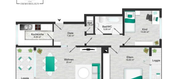 2 chambres Appartement à Solingen, Germany No. 71892 10