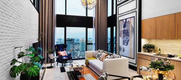 Apartamento com 2 quartos em condomínio em The Lofts Silom Railay Beach, Thailand N.º 27782 3