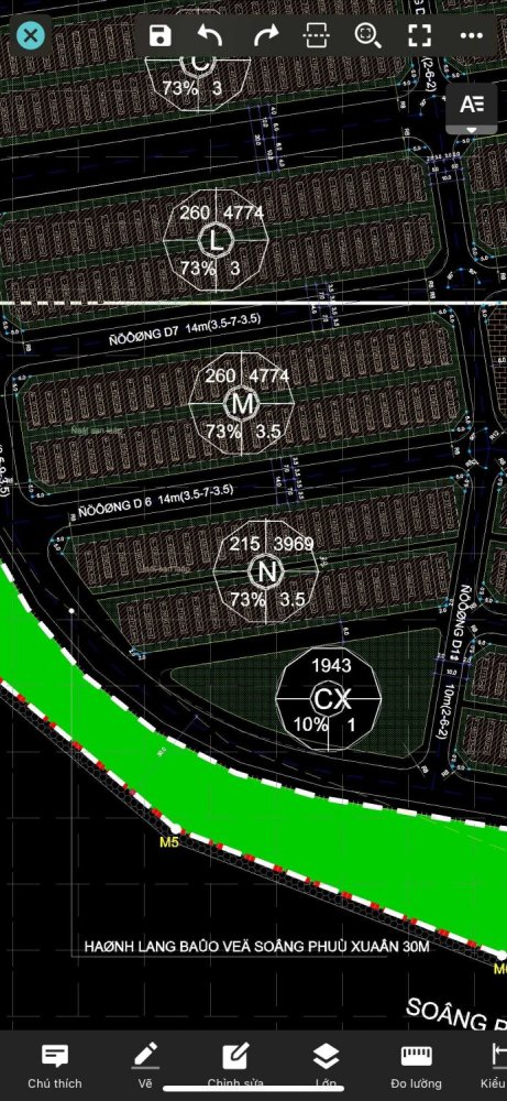 90m² Land in District 7, Vietnam No. 15870