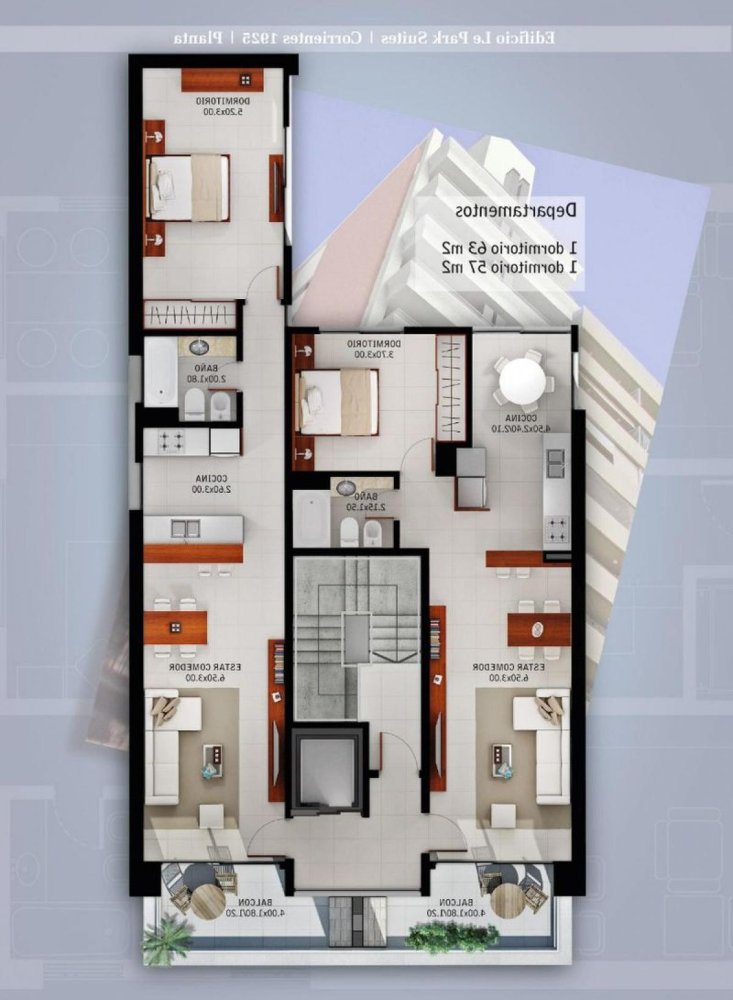 Studio in Santa Fe, Argentina, Nr. 21684