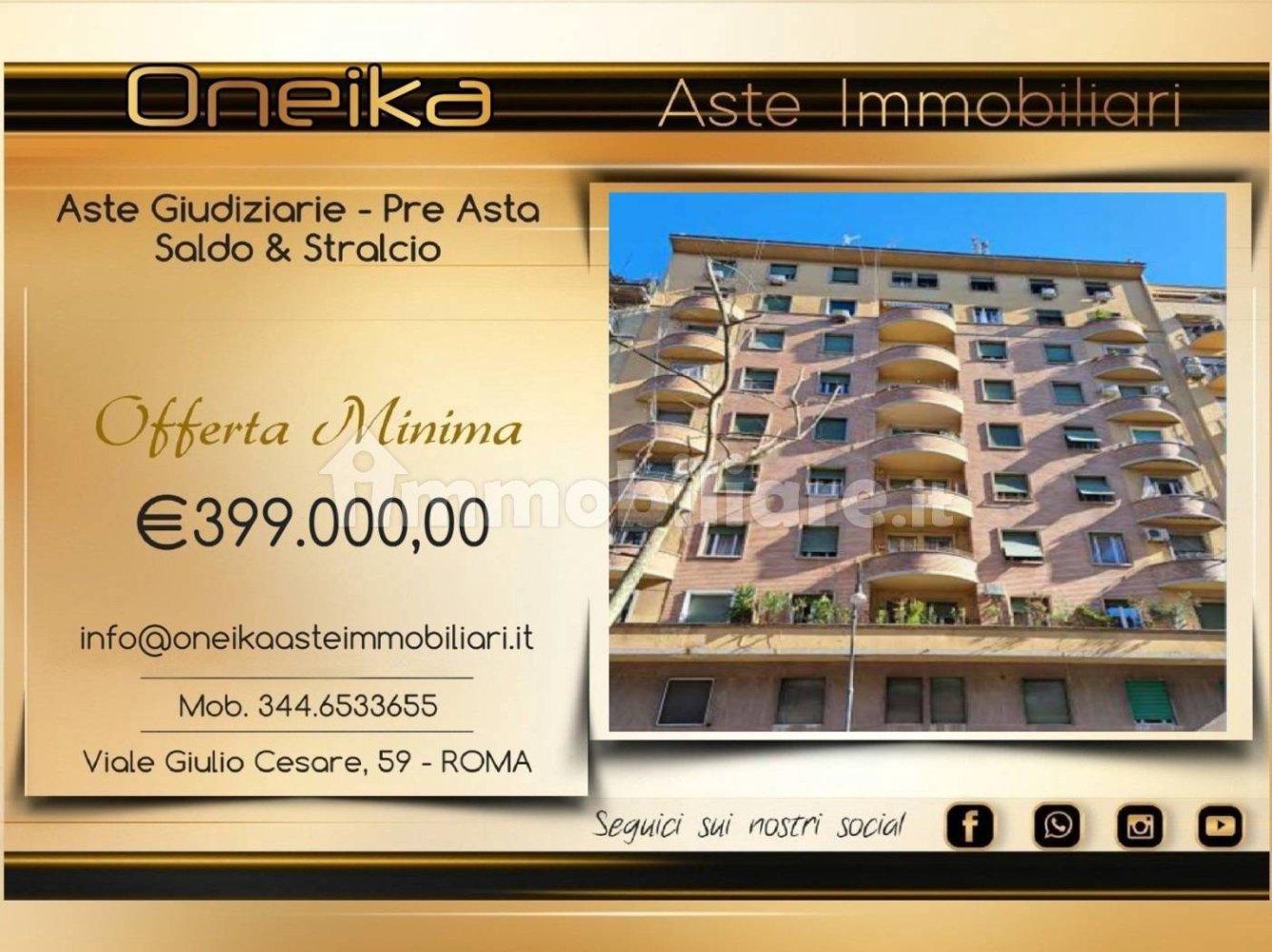 2 Schlafzimmer Wohnung in Rome, Italy, Nr. 276562