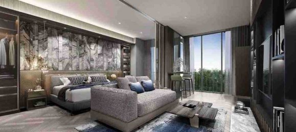 Кондоминиум с 2 спальнями в WALDEN THONGLOR 13, Бангкок, Таиланд № 28636 12