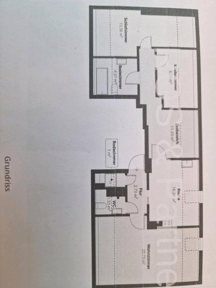 Квартира с 2 спальнями в Нижняя Саксония, Германия № 346561