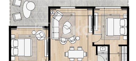 1 Schlafzimmer Wohnung in Al Marjan Island, UAE, Nr. 98351 19