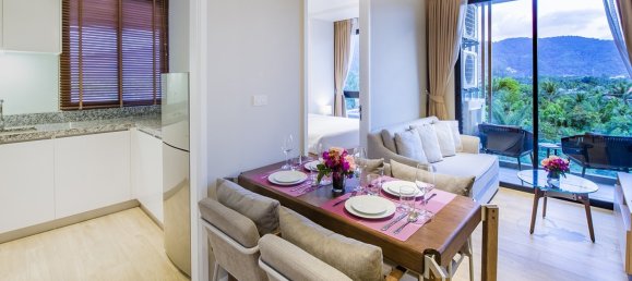 2 dormitorios condominium en alquiler en Phuket, Southern Thailand, Thailand № 28254 10