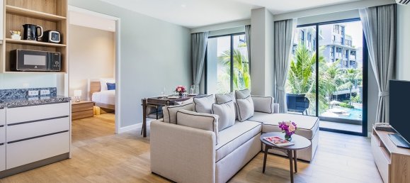 2 dormitorios condominium en alquiler en Phuket, Southern Thailand, Thailand № 28254 2