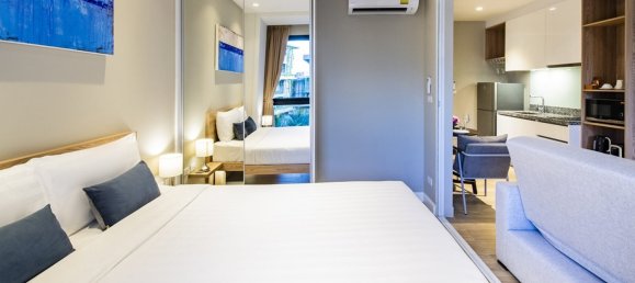 2 dormitorios condominium en alquiler en Phuket, Southern Thailand, Thailand № 28254 9
