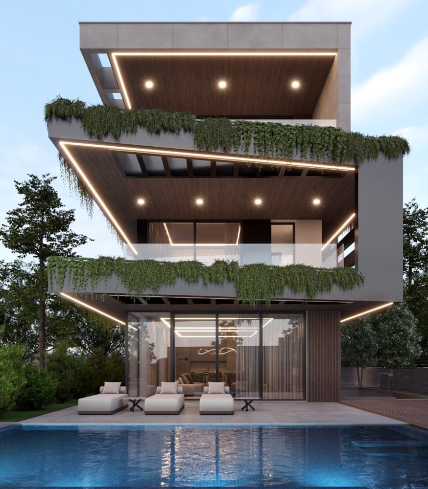 Villa T5 em Agios Tychonas, Cyprus N.º 35421