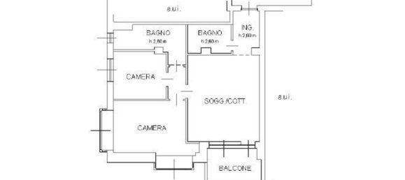 3 rooms Apartment in Bergamo, Italy No. 276492 33