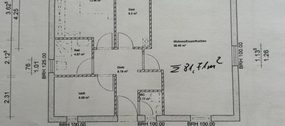 1 غرف نوم بنغالو في Halle, Germany رقم 228565 3