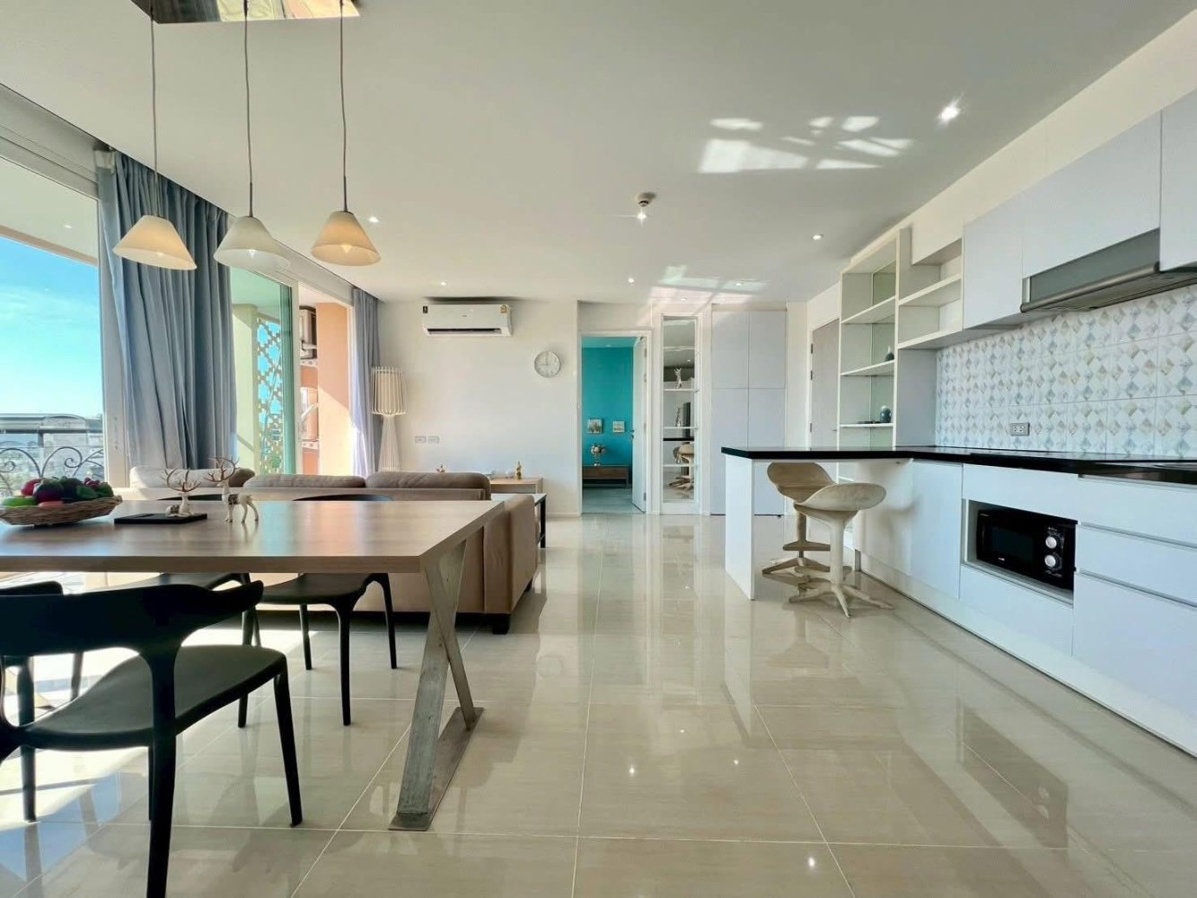 3 habitaciónes apartamento en venta en Pattaya, Chonburi, Eastern Thailand, Thailand № 82514
