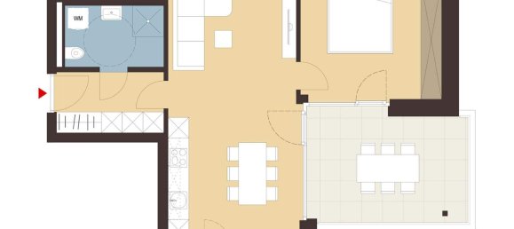 2غرفة شقة في Bregenz, Austria رقم 244765 6