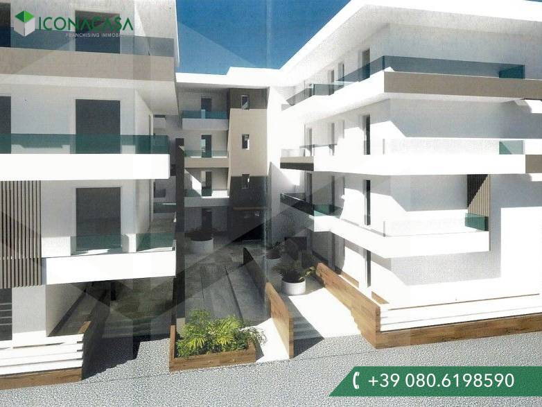 3 rooms Apartment in Monopoli, Italy No. 18800