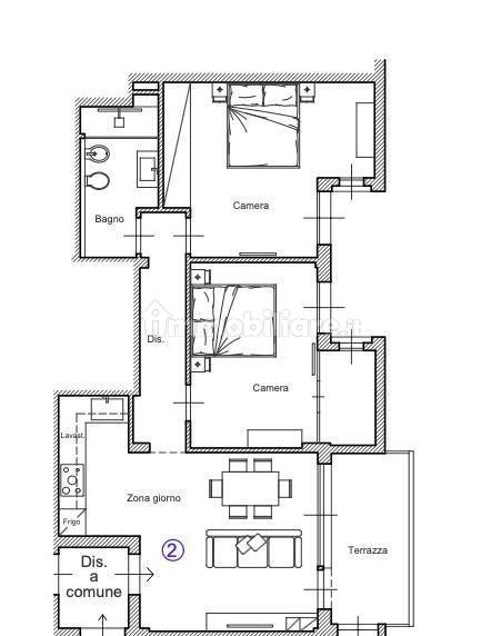 2 bedrooms Apartment in Florence, Italy No. 369799
