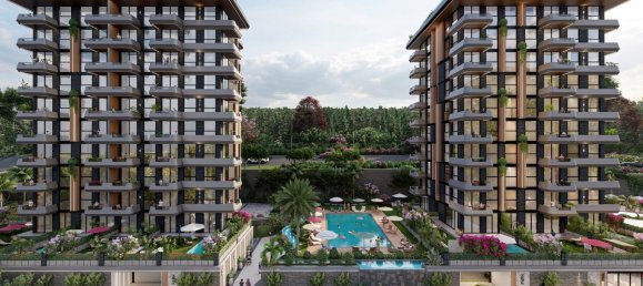 Apartamento 1+1 em Alanya, Turkey N.º 11050 19