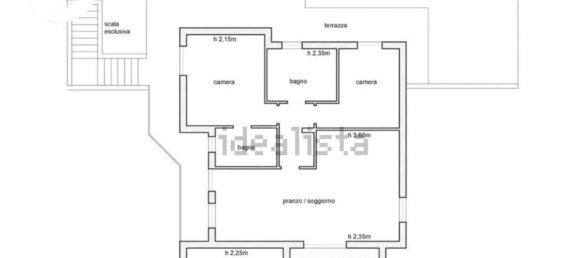 3غرفة شقة في Ponteranica, Italy رقم 3433 32