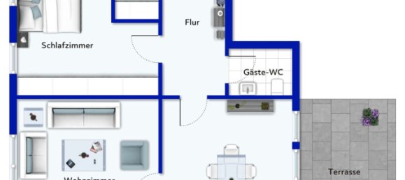 Apartamento T2 em Ostalbkreis, Germany N.º 93438 9